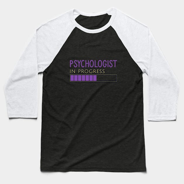 Psychologist in progress Baseball T-Shirt by cypryanus